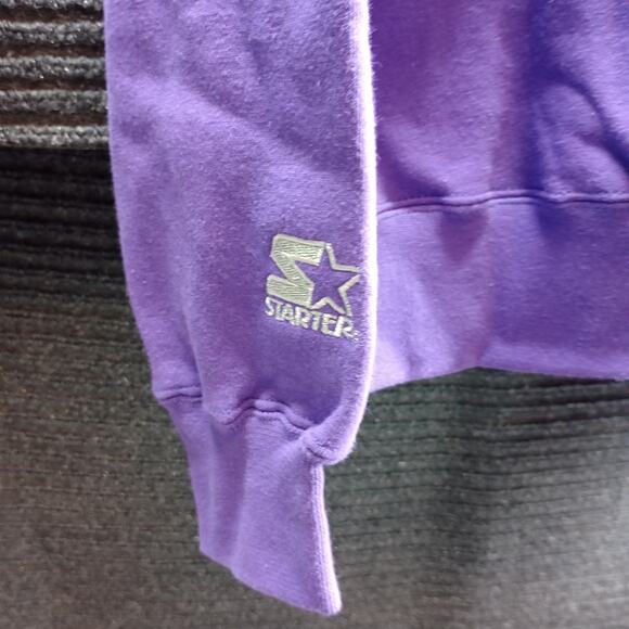 Starter Sport Women Crewneck Sweatshirt Purple - Picture 6 of 7